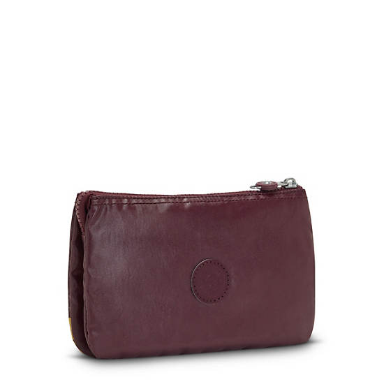 Kipling Creativity Extra Large Metallic Wristlet Taske Bordeaux | DK 2066SG